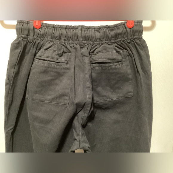 Blue Velvet Black Cargo Jogger Pants - Picture 4 of 5